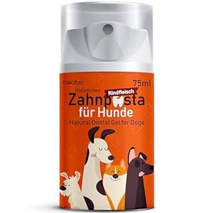 Moofurr Zahnpasta Hund 75ml mit Rindfleischgeschmack