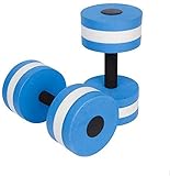  Haltère 2Pcs Eva Eau Aérobic Flottant Fitness Equipment Piscine Afin Que Votre Remise En Forme Complète Peuvent Obtenir L\'Exercice,Bleu