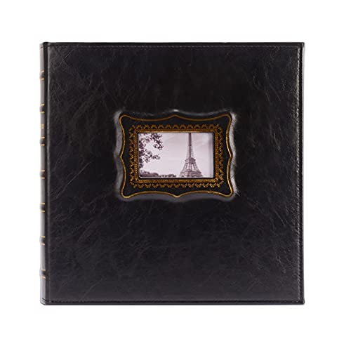 ZXHStore Photo Album 600 Pockets - Large Capacity Leather Cover Photo Book Holds Vertical & Horizontal 4