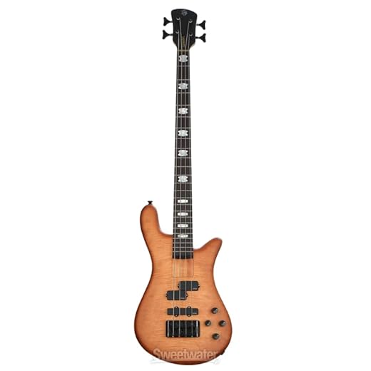 Spector Euro 4 LX Bolt-On Electric Bass Guitar - Natural Sunburst