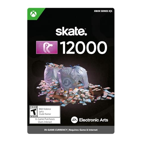 SKATE: 12000 SV Bucks - Xbox Series X|S [Digital Code]