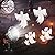 Minetom Halloween Projector Lights Outdoor, Rotating Ghost Projector Halloween, Waterproof Halloween Light Projector Landscape Lights for Outdoor Indoor, Yard, Patio, Garden, Party Decor
