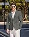 COOFANDY Mens Casual Blazer Suit Jacket Slim Fit Fashion Lightweight Sport Coats, Dark Grey, Large