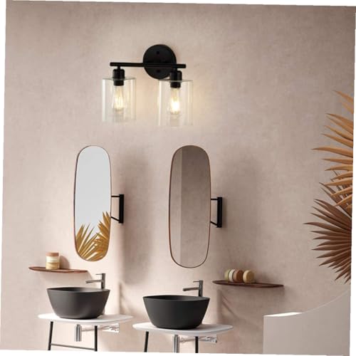 Lámpara para Espejo de Baño de Hierro Negro y Estilo Sencillo 6
