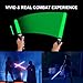 OSDUE Light Up Saber with Sound, 7 Colors Retractable Lightsaber for Kids, Boys Lightsaber Sword Toy Party Favor for Adult Kids Cosplay, Dress Up Party, Metroid and Warrior (1 Pcs)
