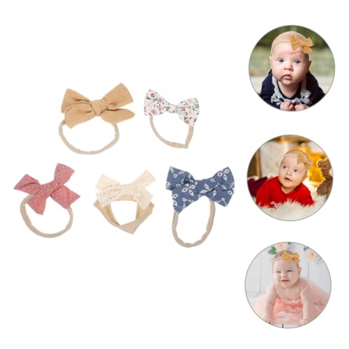 FAVOMOTO 5 Peças Faixa De Cabeça De Bebê Tiara De Cabelo Faixa De Cabelo Faixa De Cabeça Tiara Faixa