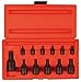 SUNEX TOOLS 1820S 12 Pc. Internal Torx Socket Set - T10 thru T60