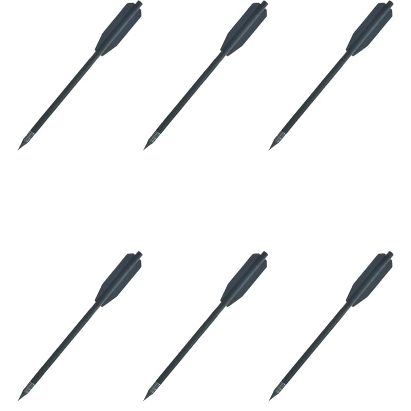 Pernos de ballesta negro (60 unidades) para reponer tus flechas de práctica