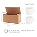MESHA Gift Boxes 9x4.5x4.5'' Rustic Kraft Gift Boxes with Lids, 100 Pcs, Bridesmaid Proposal Box, Godmother, Groomsmen Proposal Box, Gift Boxes for Presents, Wedding, Birthday, Party Favor