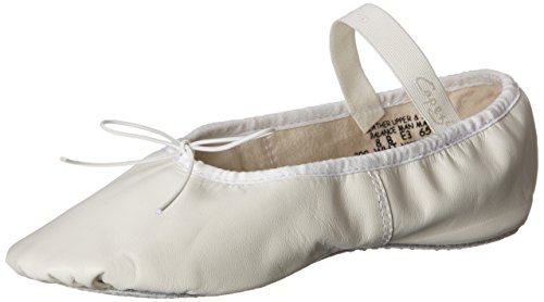 Capezio Women's Teknik Shoe, White, 7.5 E US