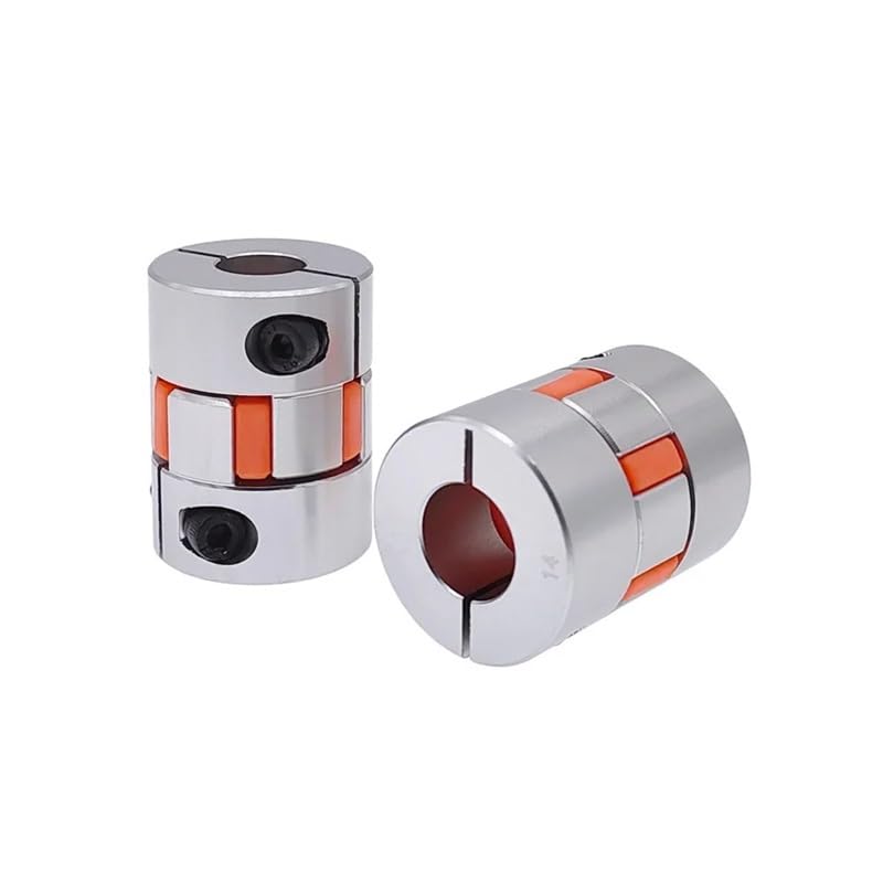 D30L40 6/6.35/8/10/12/14mm Stepper Electronic Starter Shaft Coupler Flexible Jaw Spider Plum Coupling Industrial Motors(6x8)