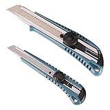 SN-KNIFE 2PK Wheel-Lock Heavy-Duty Snap Off Utility Knife