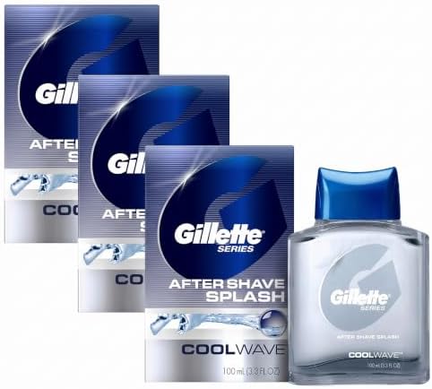 Gillette After Shave for Men, 3.3 fl oz | Cool Wave | Lotion | Series