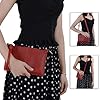 befen Crossbody bags for Women,Small Leather Cross Body Phone Purses Bag Ladies Handbags & Shoulder bags, Envelope Wristlet Clutch Wallet with Wrist Strap #5