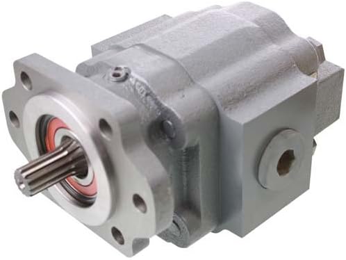Hydraulic Bi-Directional Gear Pump ML51 Series 27 GPM @ 1000 RPM 7/8" 13T Spline Direct Mount 3000 PSI – Replaces for Parker/Muncie/Buyers/PERMCO/Bezares/Automann/Motions/Bezares/Hydraulix/Newstar