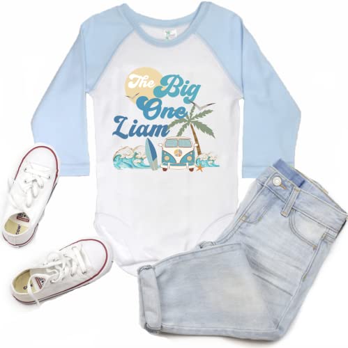 The Big One shirt customized big One 1st Birthday Shirt Waves surfing one birthday party boy first birthday shirt2