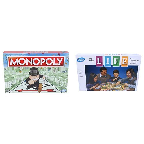 Image of Monopoly Classic Games-Game of Life - 8+ Years