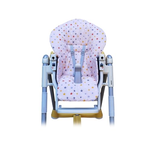 Aveanit - Funda de repuesto para silla infantil Peg Perego Prima Pappa Diner, 100% algodón, color beige