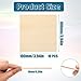 10pcs Balsa Wood Sheets 100x100mm Unfinished Square Panels for DIY Crafts Miniature Models Basswood Lightweight Easy to Cut(Thk 10mm)