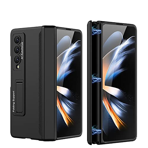Coque Galaxy Z Fold 4 5G étui pliable noir avec protection charnière