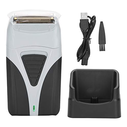 Máquina de afeitar eléctrica profesional barba portátil cortapelos máquina de afeitar hombres
