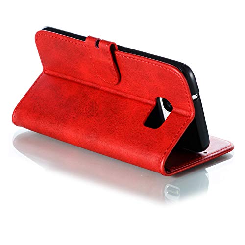 スマホケース Samsung Galaxy S7 Edge ケース 手帳型 猫 ギャラクシーs7エッジ ケース ねこ ギャラクシー Sc 02h 携帯カバー猫柄 赤い ギャラクシーscv33手帳型ケース ネコ レッド 保護ケース 耐衝撃 財布型 カード収纳 マグネット スタンド 機能 手帳型 5 5インチ 工业