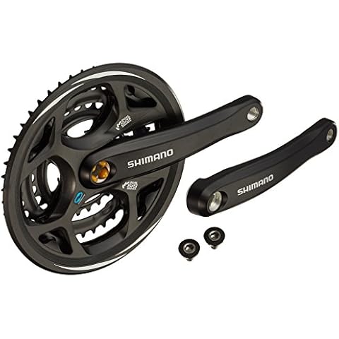 Shimano Altus FC-M311 Kurbelgarnitur 48/38/28 schwarz 2018 MTB Cover