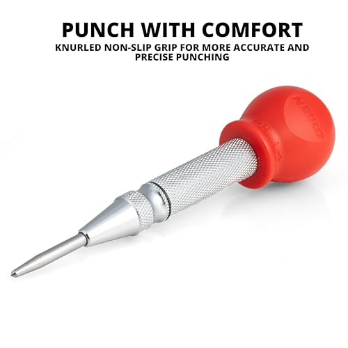 image for NEIKO 02638A 5-Inch Automatic Center Punch for Metal, Adjustable Impac