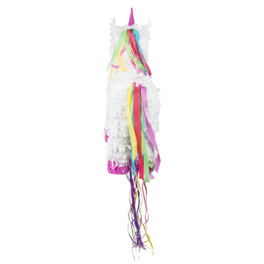 Pignatta Unicorno grande (47x39cm), bianco