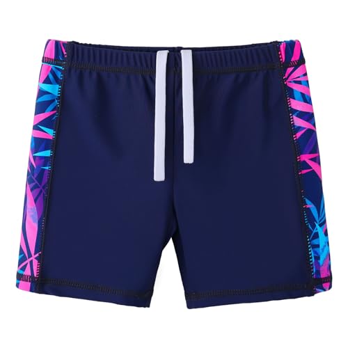 Image of Girls Two Piece Swimsuit Floral UPF 50+ Rash Guard Set Kids Beach Swimwear