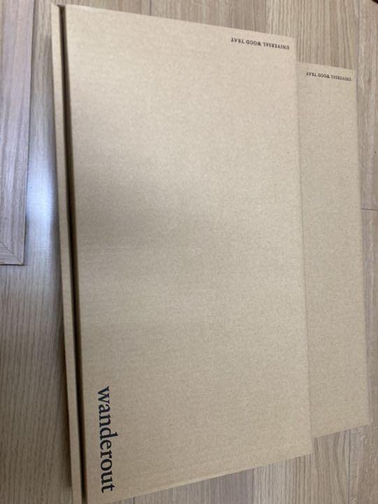 wanderout ワンダラウト ユニバーサルウッドトレイ ② Wanderout / Universal Wood Tray Medium - Black – wanderout