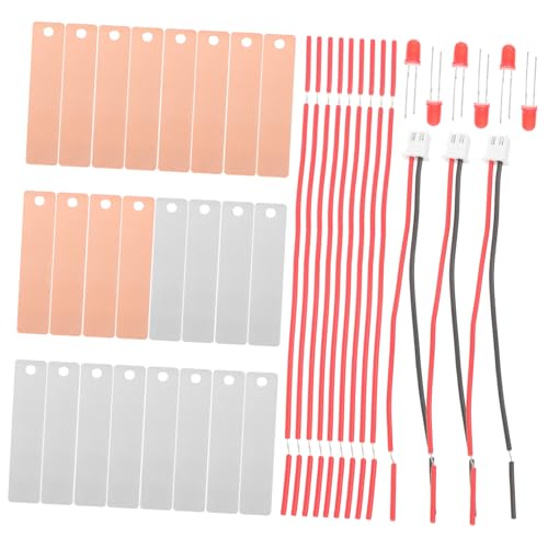 Beaupretty DIY Wissenschafts-experimentierset Mit Metall- Und Kupferplatten Schülerbedarf Sensorisches Spielzeug Für Lernen Und Spaß