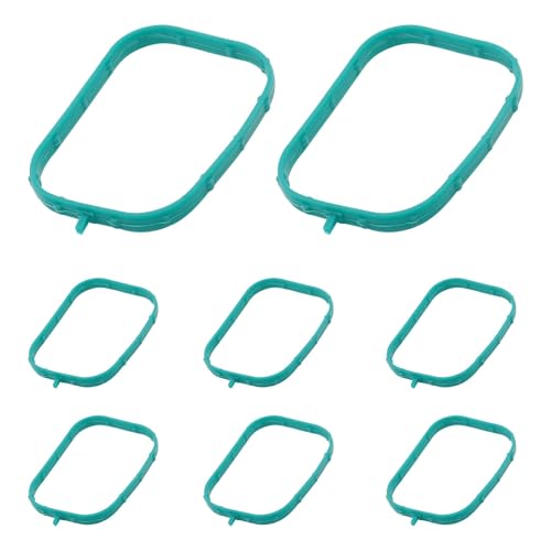 8Pcs Engine Intake Manifold Gasket Runner Seals Chevy GMC