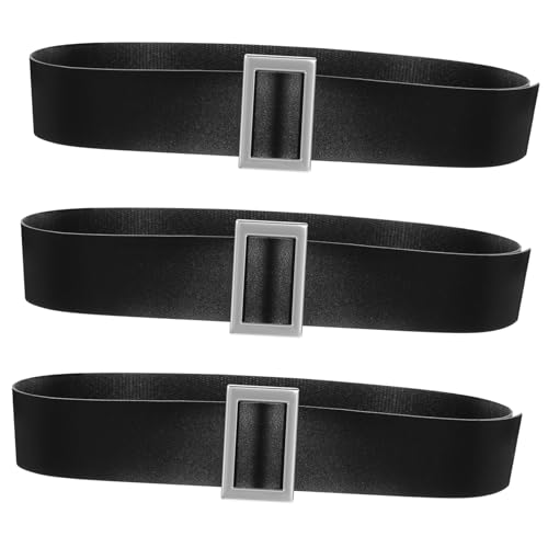 3pcs Christmas Santa Belt Decorative Belts for Costume Accessories for Holiday Celebrations and Festive Gatherings