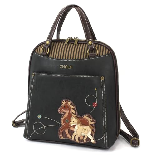 Image of CHALA Convertible Backpack Purse - Women Convertible Shoulder Purse with Adjustable Strap