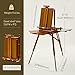 ATWORTH French Easel for Painting, Deluxe Beech Wooden Field & Studio Sketchbox Easel Stand with Metal Side Tray, Portable& Easy Transport for Painting Outdoor, Holds Canvas up to 34