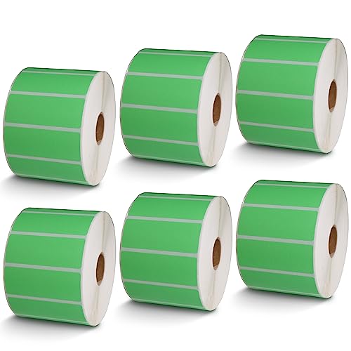 Étiquettes d'adresse et dossiers vertes pour imprimante thermique Zebra Rollo BETCKEY