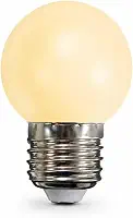 Kit 50 Lâmpadas Led Bolinha 3w G45 Amarelo Branco Quente 3000k Varal Luzes