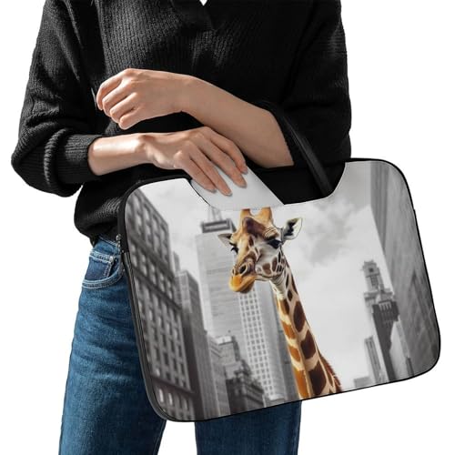 Bolso para laptop mujer y hombre 15.6" impermeable cuero ligero miniatura 7