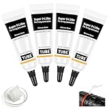 AUAUY 4 Pièces Graisse Silicone, Graisse Silicone Mecanique Résistant aux Températures Élevées et Basse, pour Joint Torique, Robinets, Roulements, Sceau Renforcé