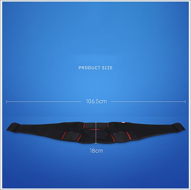 FAJA Pélvica Soporte Lumbar Ajustable Negro Talla Única miniatura 5