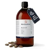 Naissance Rizinusöl (Nr. 217) - 870ml - Kaltgepresstes, Natürliches, Hexanfreies, Gentechnikfreies Öl - Pflegt und Spendet Feuchtigkeit für Haare, Wimpern und Augenbrauen