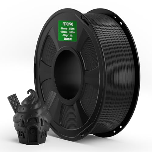 DEEPLEE PETG PRO Filament 1.75mm Black 1KG