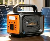 Centrale Elettrica Musicale 100W, Centrale Portatile LiFePO4 76,8Wh