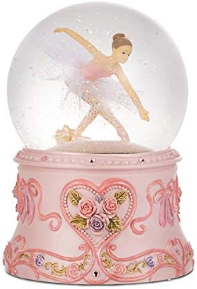 Septwonder Ballerina Snow Globe Plays Ballet Tune Swan Lake, Snowglobe for Wife, Daughter, Granny and Granddaugther