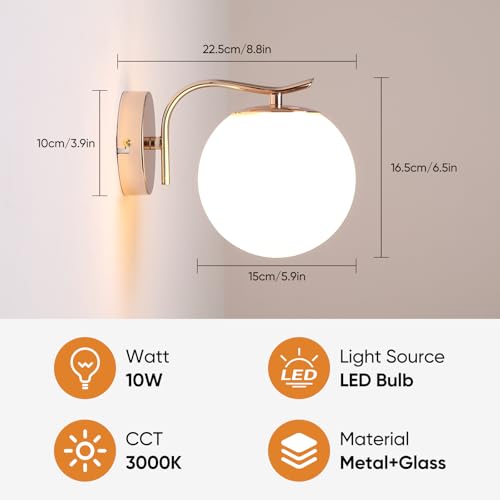 Aplique pared LED 10W 4782814 modelo moderno para iluminar interiores 4