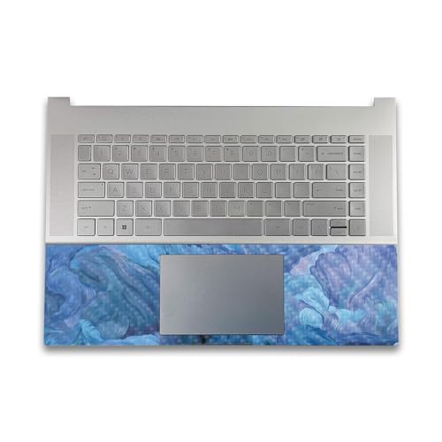 Image of Carbon Fiber Gaming Skin Compatible with HP Envy x360 16 inch (2023) - Typhoon - Premium 3M Vinyl Protective Wrap Decal Cover - Easy to Apply | Crafted in The USA by MightySkins