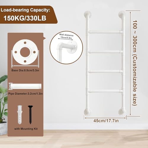 Escalera de ático y litera metálica para optimizar accesos en casa 3