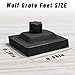 826885 Stove Grate Rubber Feet Replacement for Wolf CG Series Gas Cooktop Range Burner Grate Pad Rubber Support Bumpers Parts, Fit for Wolf Cooktop CG304T/S CG304P/S CG365P/S CG365T/S (6 Pack)