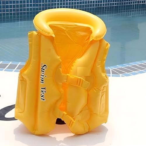 Image of Swimming Jacket & Ring Adjustable Float Vest Kids 3-6 Years Combo